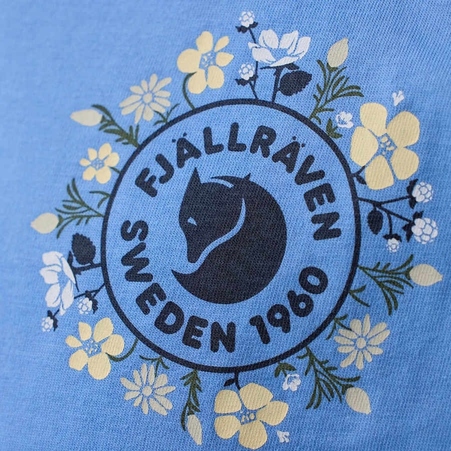 Kvinders Fjallblomster Logo TShirt