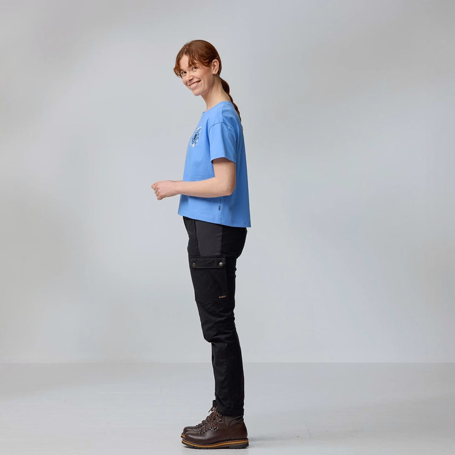 Kvinders Fjallblomster Logo TShirt