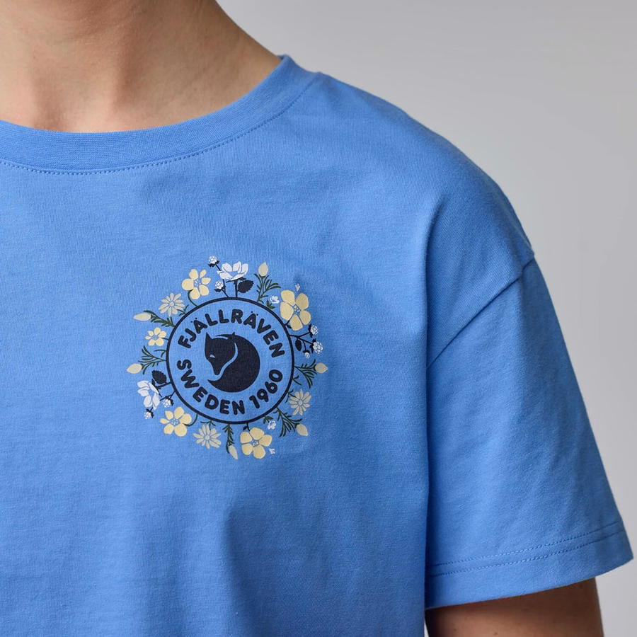 Kvinders Fjallblomster Logo TShirt