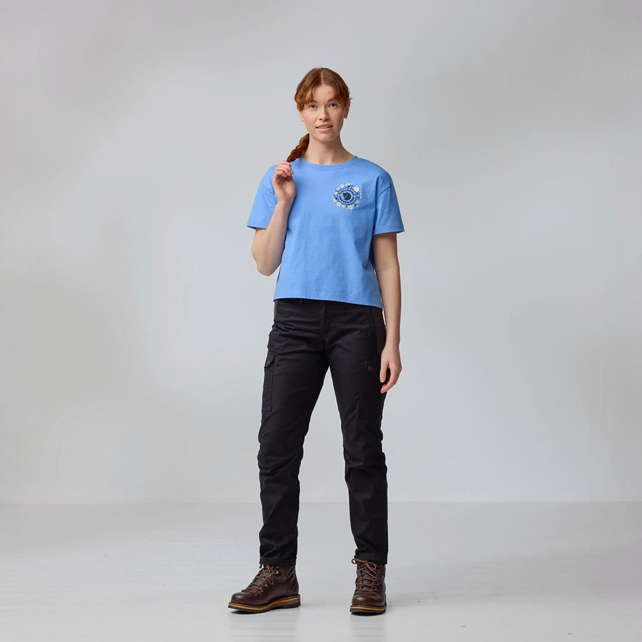Kvinders Fjallblomster Logo TShirt