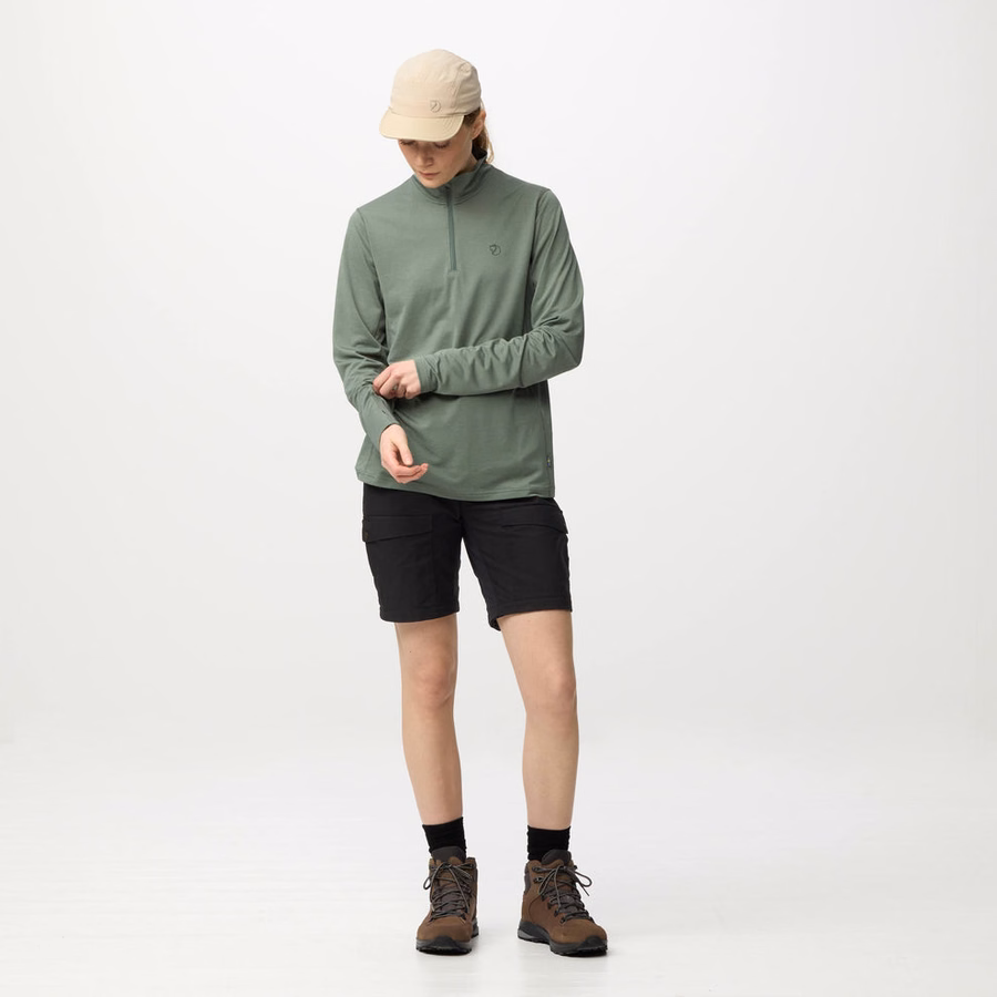 Kvinders Abisko Day Hike Half Zip